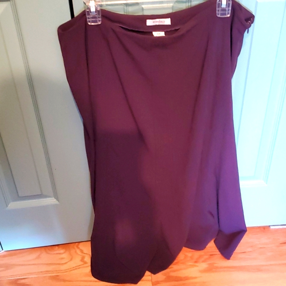 A-line Purple skirt